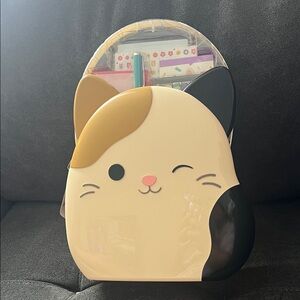NWT Squishmallows Creative Caddy with Cat Design